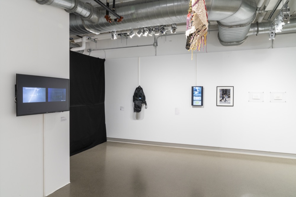 Installation view from the entrance