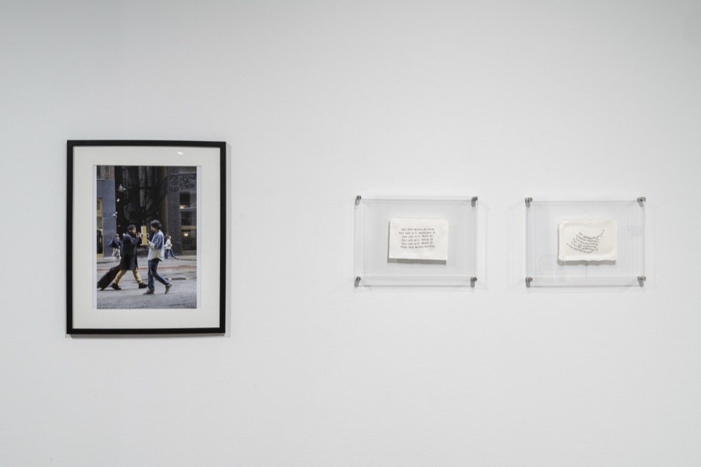The photograph, Control and Artifact on the wall