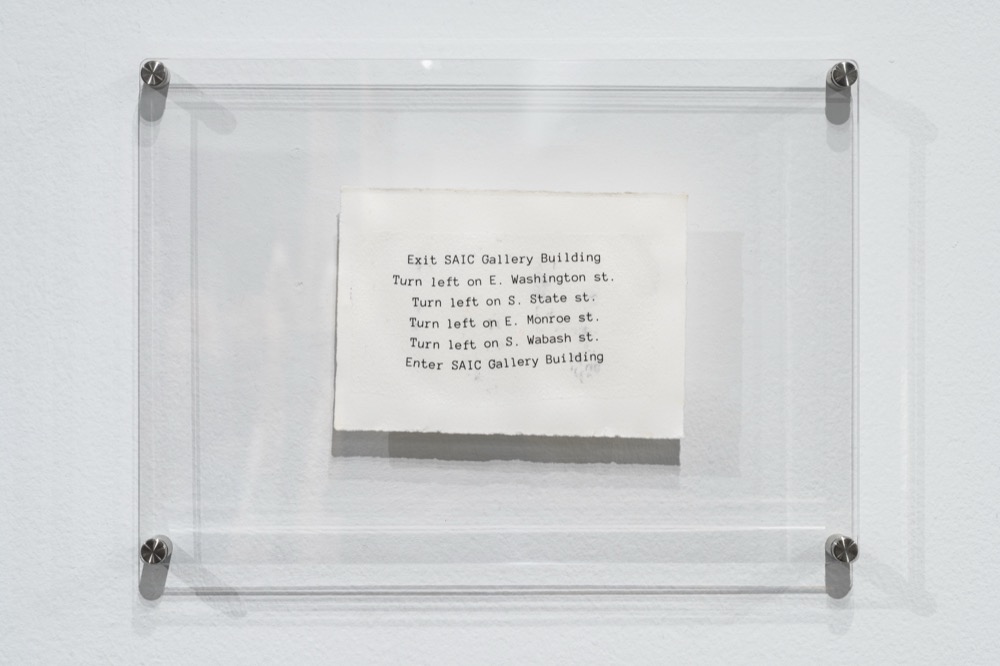 Control, mounted between acrylic sheets